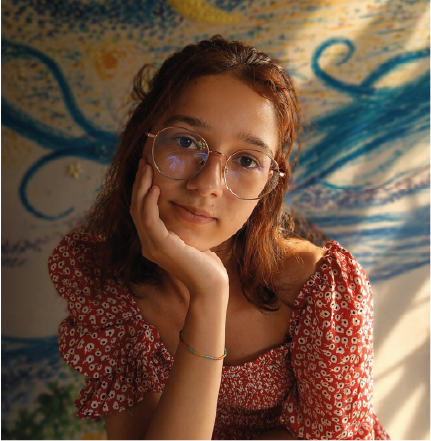 Fotografía de Alenka Gonzales, artista de gala