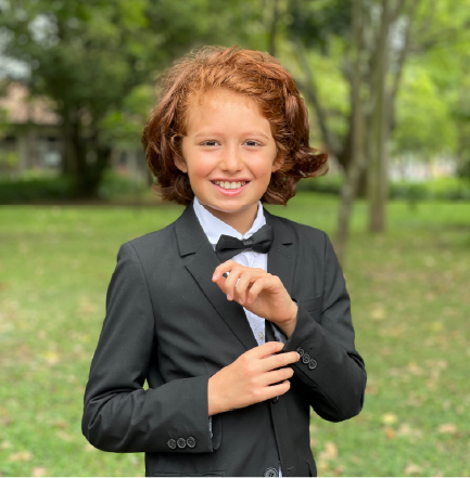 Fotografía Cedric Morgan Lobo, concursante categoría infantil