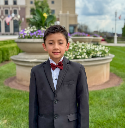 Fotografía de Juan David, concursante categoría infantil
